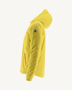 Donzen Jassen & Jacks-JOTT Doudoune Ultralight Reversible A Capuche Citron/Azur Vigo 6310 Lemon/Azure