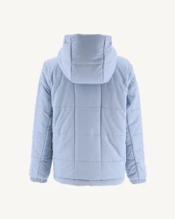 Donzen Jassen-JOTT Doudoune Ultralight Reversible A Capuche Army/Bleu Clair Enfant Rosso 2551 Army/Soft Blue