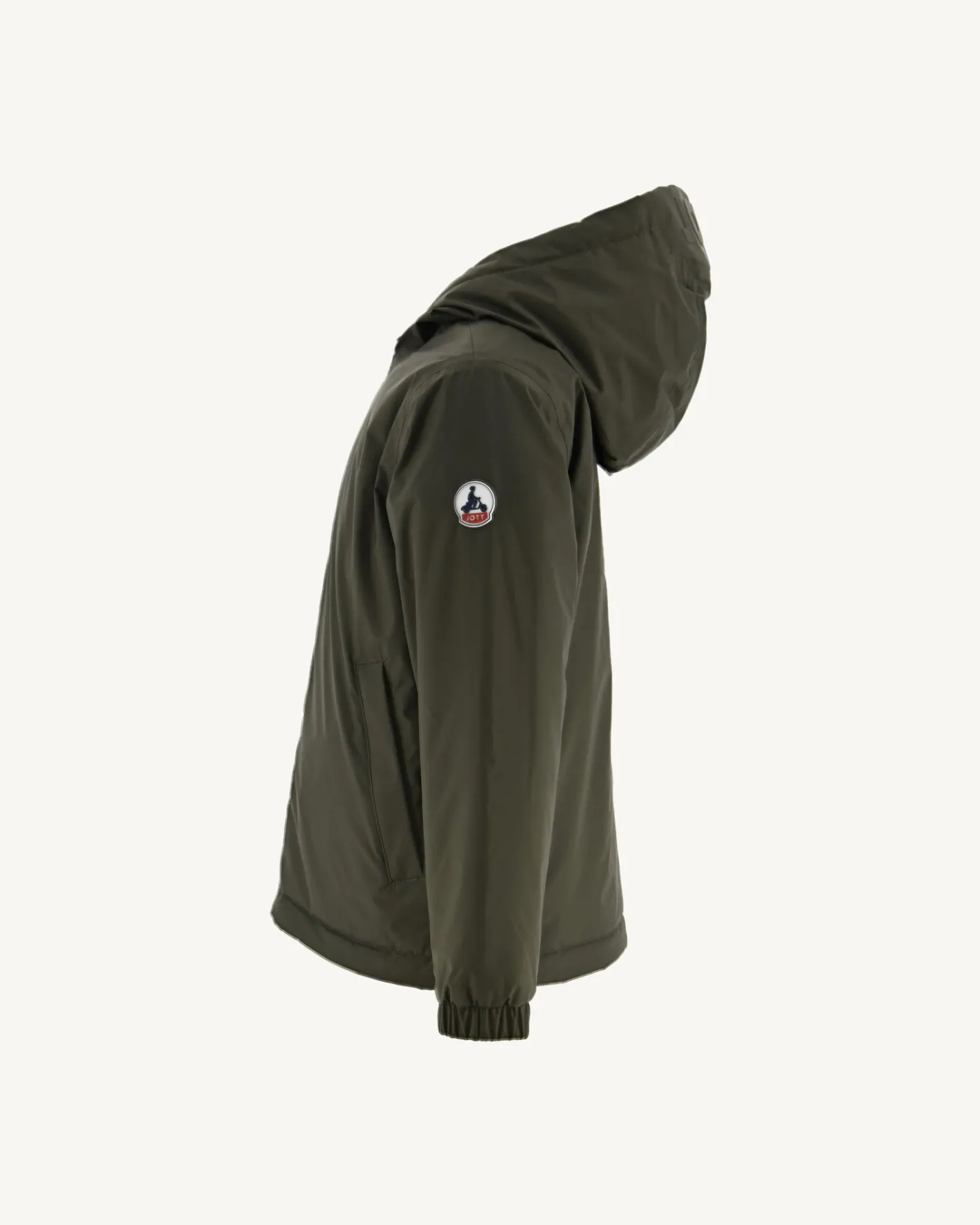 Donzen Jassen-JOTT Doudoune Ultralight Reversible A Capuche Army/Bleu Clair Enfant Rosso 2551 Army/Soft Blue
