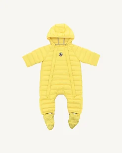 Baby-JOTT Grenouillere Bebe Jaune Clair Grenouille 627 Soft Yellow