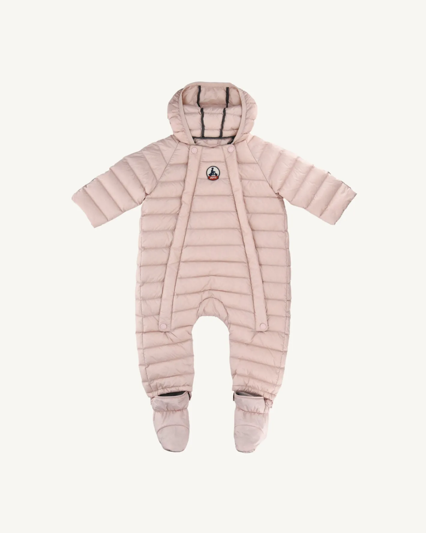 Baby-JOTT Grenouillere Bebe Rose Pale Grenouille 471 Rose Pale