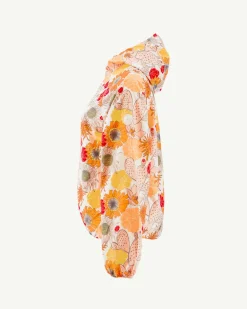 Donzen Jassen & Jacks-JOTT Impermeable A Capuche Bohemian Ecru Singapore 8951 Bohemian Off-White