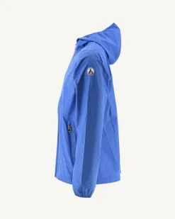 Donzen Jassen & Jacks-JOTT Impermeable A Capuche Paquetable Azur Manille 183 Azure