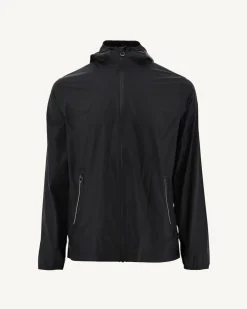 Donzen Jassen & Jacks-JOTT Impermeable A Capuche Paquetable Noir Manille 999 Black