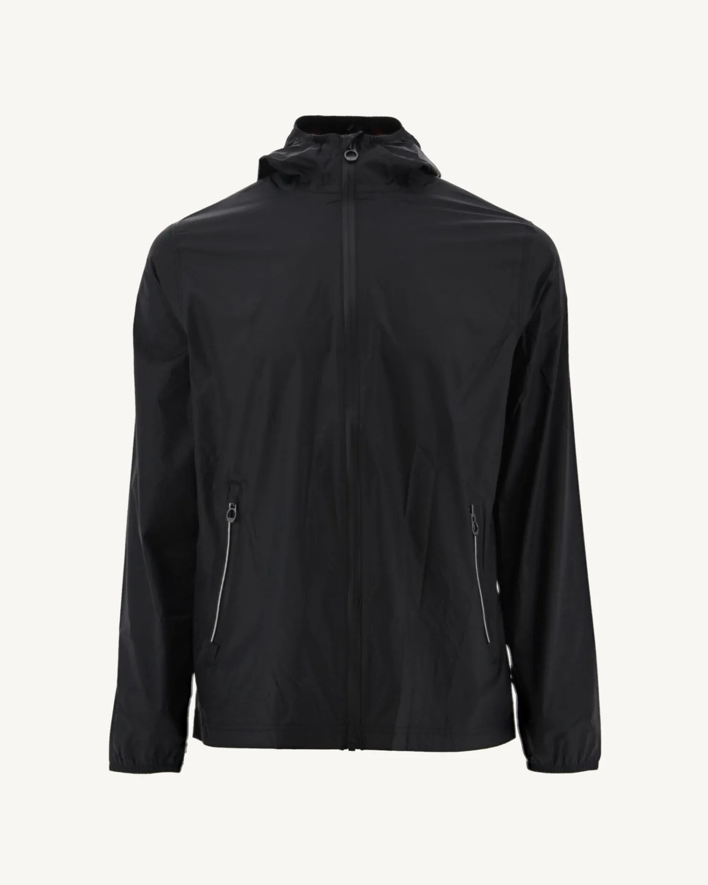Donzen Jassen & Jacks-JOTT Impermeable A Capuche Paquetable Noir Manille 999 Black