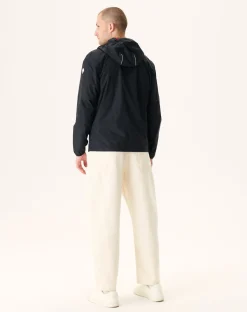 Donzen Jassen & Jacks-JOTT Impermeable A Capuche Paquetable Noir Manille 999 Black