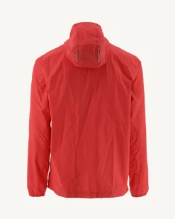 Donzen Jassen & Jacks-JOTT Impermeable A Capuche Paquetable Rouge Vif Manille 318 Fire Red