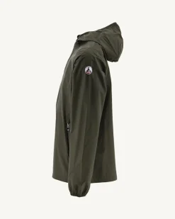Donzen Jassen & Jacks-JOTT Impermeable A Capuche Paquetable Army Manille 255 Army