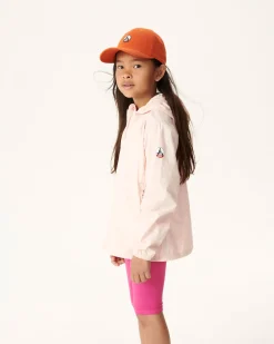 Donzen Jassen-JOTT Impermeable A Capuche Rose Clair Enfant Madeira 463 Soft Pink