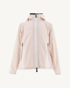 Donzen Jassen-JOTT Impermeable A Capuche Rose Clair Enfant Madeira 463 Soft Pink