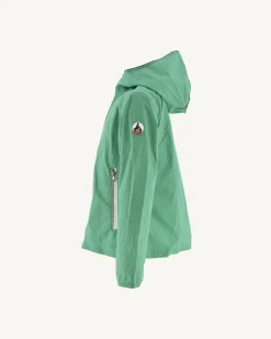 Donzen Jassen-JOTT Impermeable A Capuche Vert Enfant Madeira 243 Poppy Green