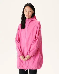 Donzen Jassen & Jacks-JOTT Impermeable Long A Capuche Rose Intense Copenhagen 457 Wild Rose
