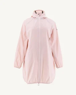 Donzen Jassen & Jacks-JOTT Impermeable Long A Capuche Rose Clair Copenhagen 463 Soft Pink