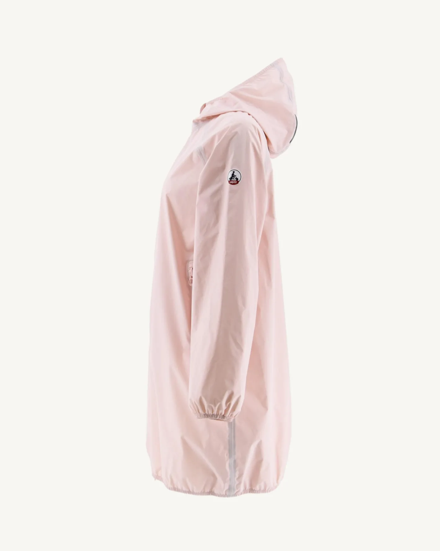 Donzen Jassen & Jacks-JOTT Impermeable Long A Capuche Rose Clair Copenhagen 463 Soft Pink