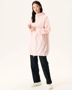 Donzen Jassen & Jacks-JOTT Impermeable Long A Capuche Rose Clair Copenhagen 463 Soft Pink
