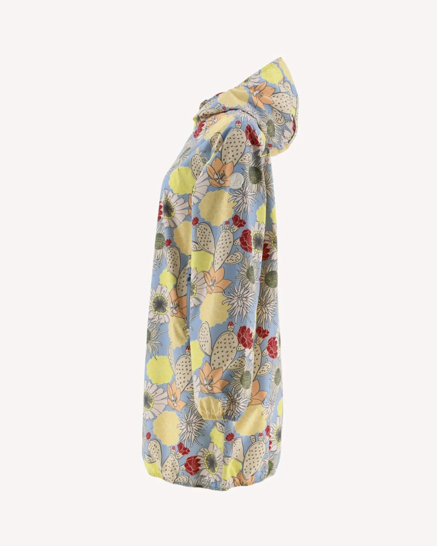 Donzen Jassen & Jacks-JOTT Impermeable Long A Capuche Bohemian Bleu Clair Copenhagen 1801 Bohemian Soft Blue