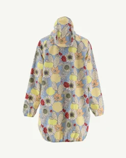 Donzen Jassen & Jacks-JOTT Impermeable Long A Capuche Bohemian Bleu Clair Copenhagen 1801 Bohemian Soft Blue
