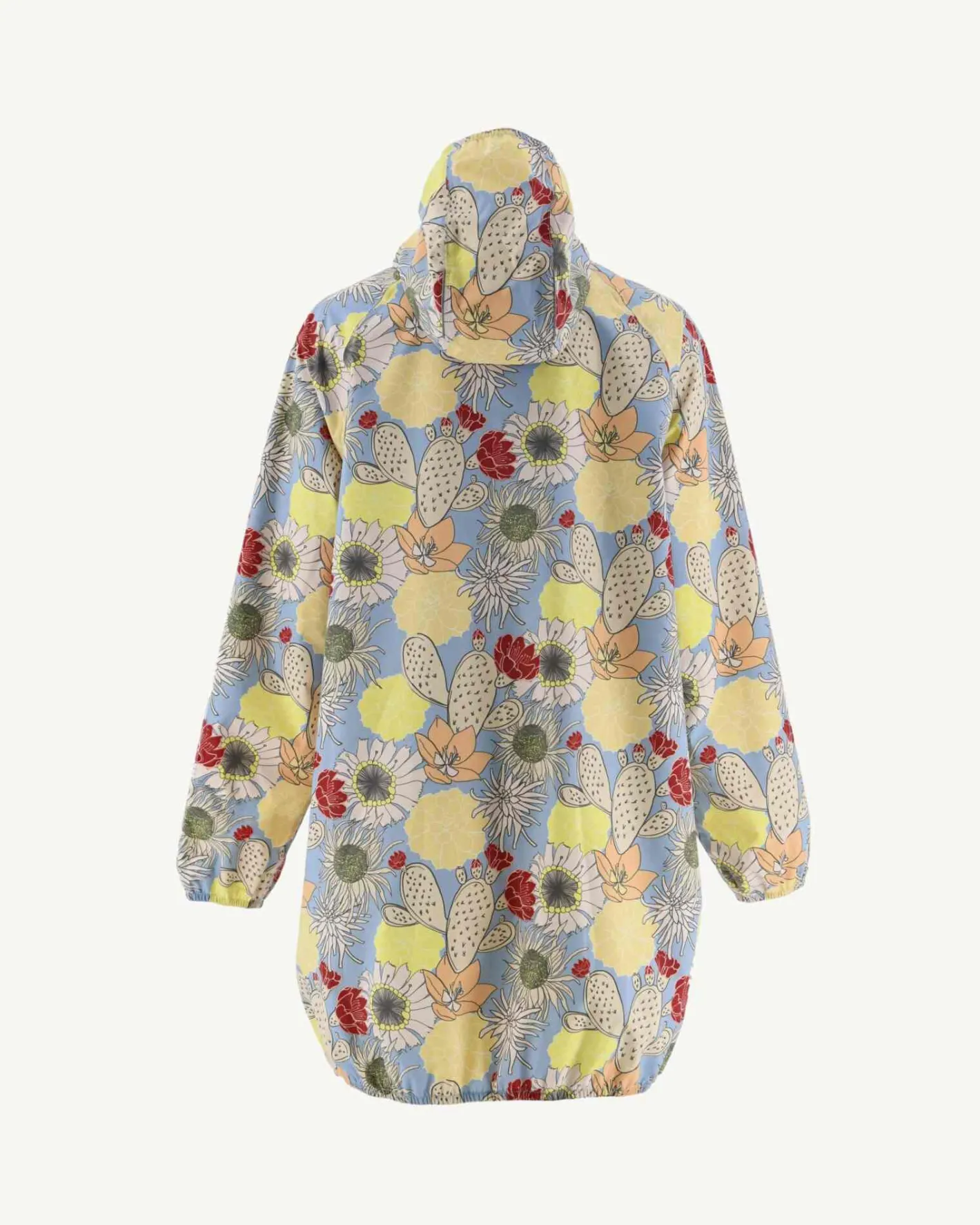 Donzen Jassen & Jacks-JOTT Impermeable Long A Capuche Bohemian Bleu Clair Copenhagen 1801 Bohemian Soft Blue