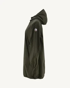 Donzen Jassen & Jacks-JOTT Impermeable Long A Capuche Army Copenhagen 255 Army