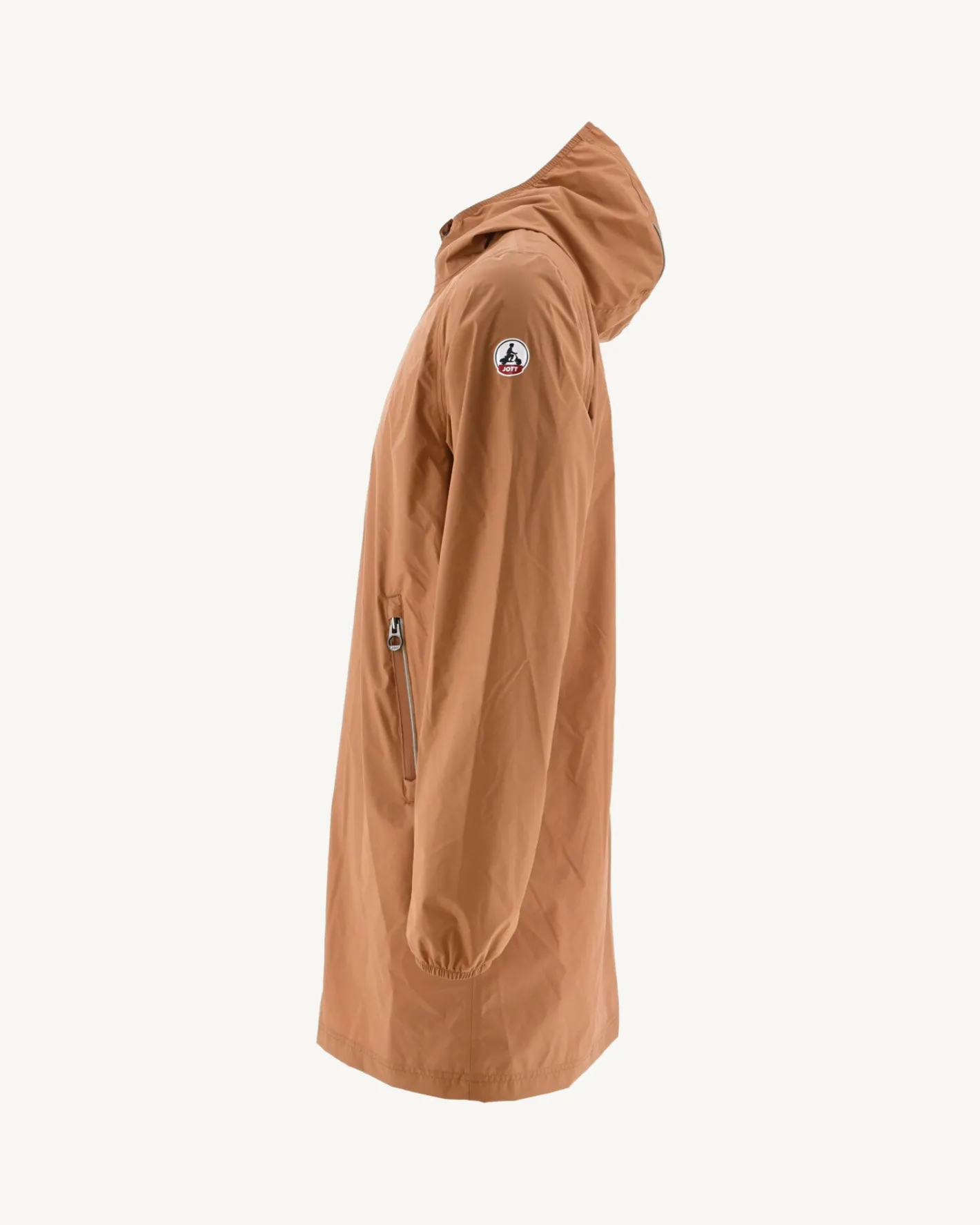 Donzen Jassen & Jacks-JOTT Impermeable Long Paquetable Camel Stockholm 839 Camel