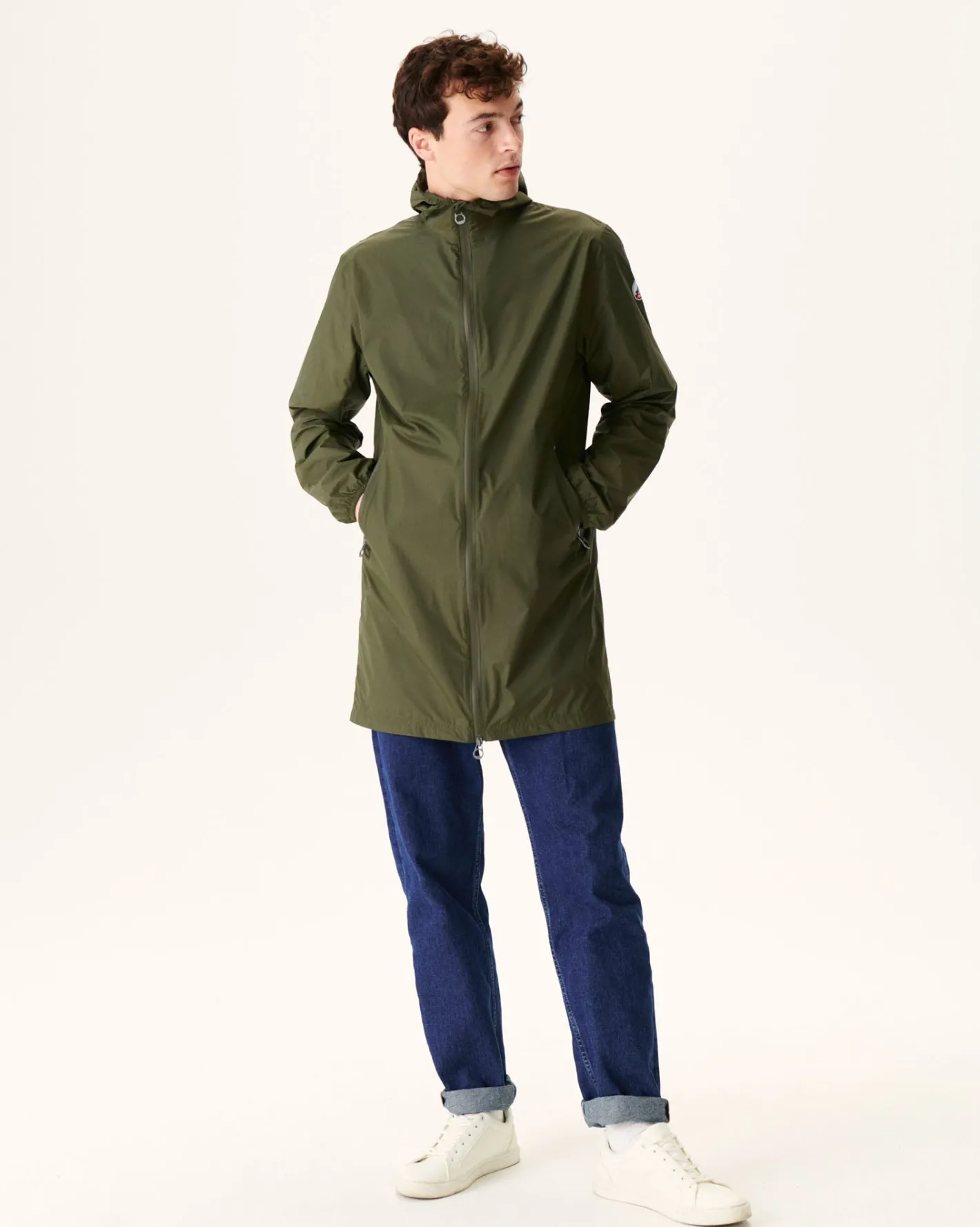 Donzen Jassen & Jacks-JOTT Impermeable Long Paquetable Army Stockholm 255 Army