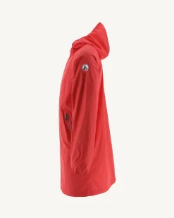 Donzen Jassen & Jacks-JOTT Impermeable Long Paquetable Rouge Vif Stockholm 318 Fire Red
