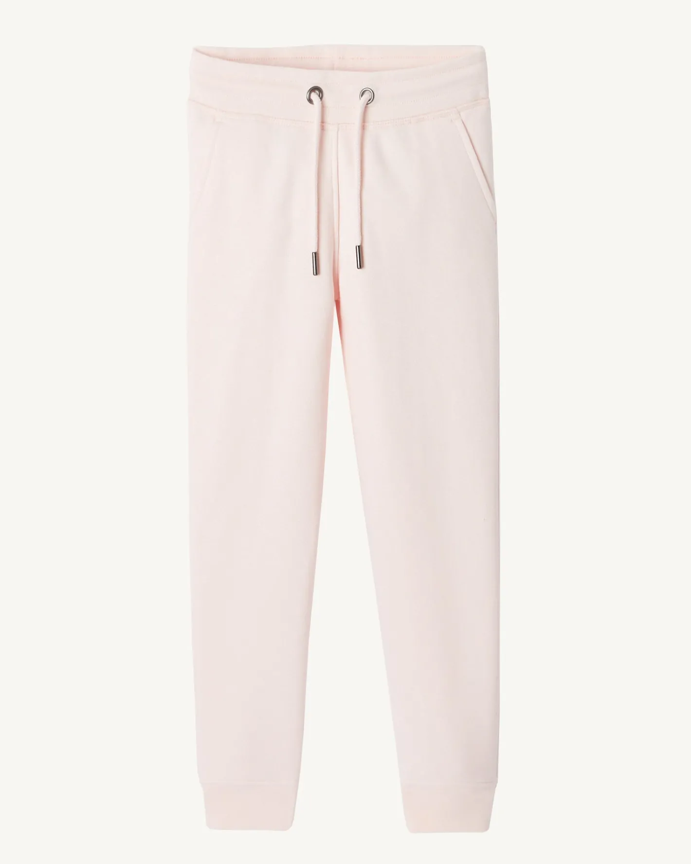 Kleding-JOTT Jogpant Enfant En Coton Biologique Rose Clair Arica 463 Soft Pink