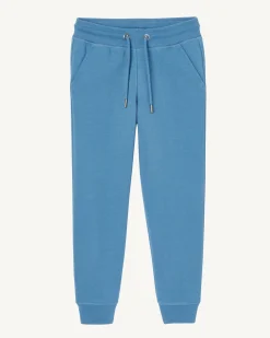 Kleding-JOTT Jogpant Enfant En Coton Biologique Bleu Jeans Arica 140 Blue Jeans