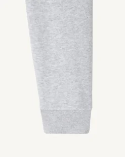 Kleding-JOTT Jogpant Enfant En Coton Biologique Gris Chine Arica 514 Gris Chine