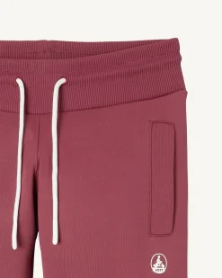 Kleding-JOTT Jogpant Femme En Coton Biologique Bordeaux Ingrina 330 Burgundy