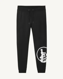Kleding-JOTT Jogpant Homme En Coton Biologique Noir Moledo 999 Black