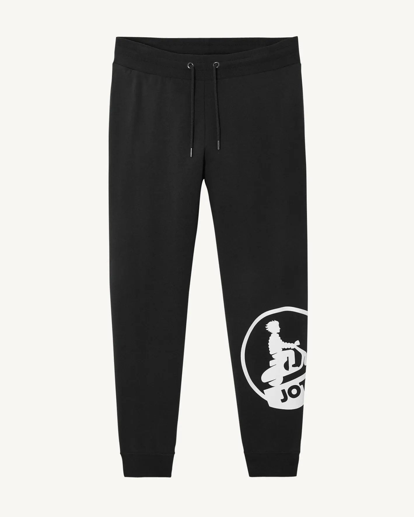 Kleding-JOTT Jogpant Homme En Coton Biologique Noir Moledo 999 Black
