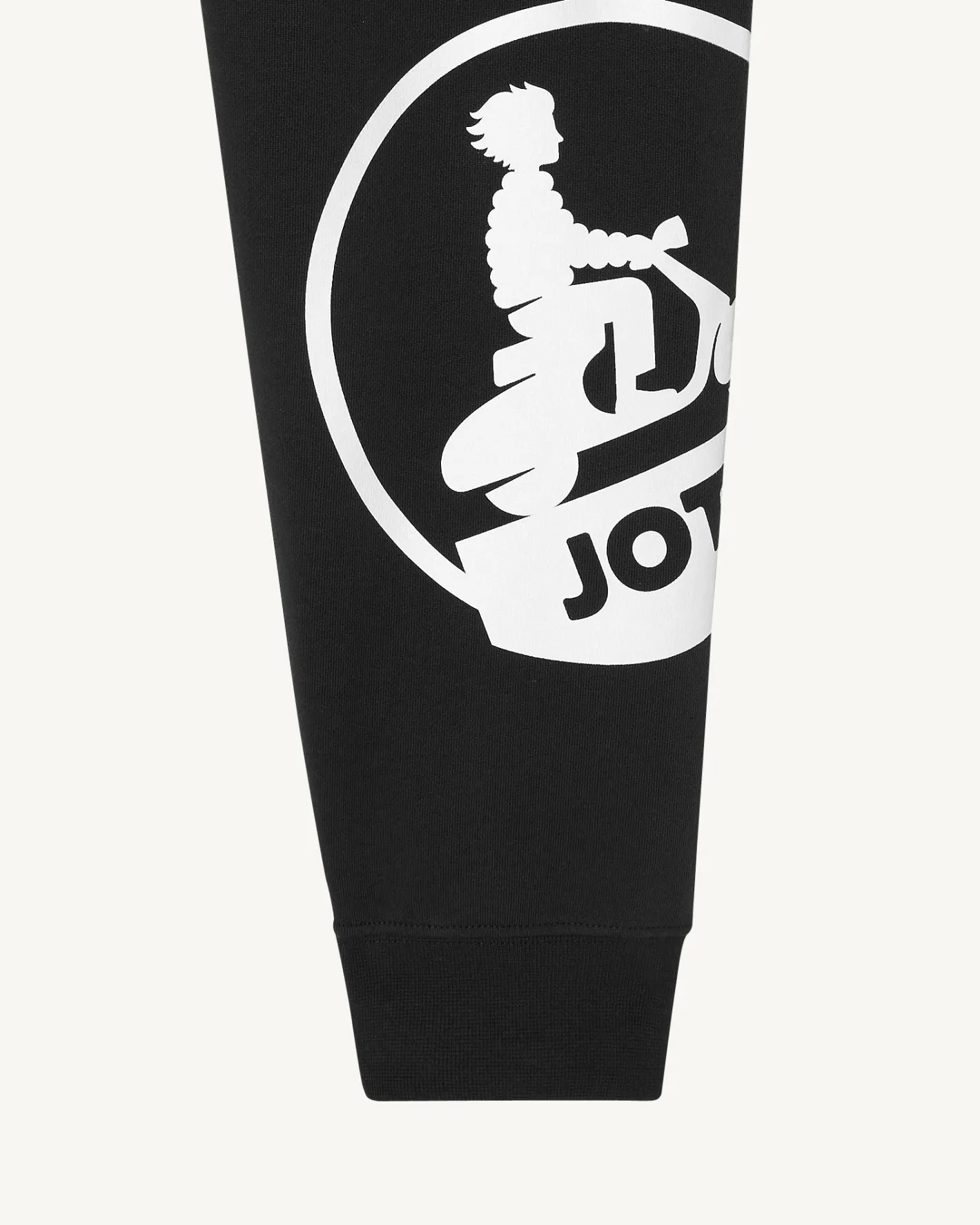 Kleding-JOTT Jogpant Homme En Coton Biologique Noir Moledo 999 Black