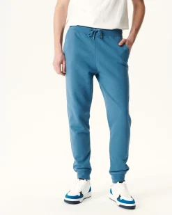 Kleding-JOTT Jogpant Homme En Coton Biologique Bleu Jeans Santiago 140 Blue Jeans
