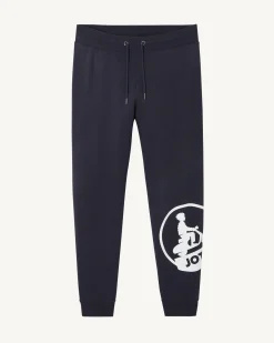 Kleding-JOTT Jogpant Homme En Coton Biologique Marine Moledo 104 Navy
