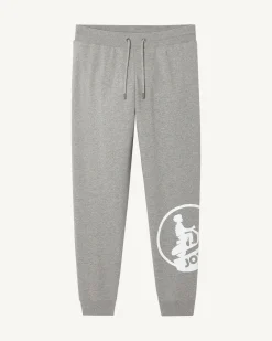 Kleding-JOTT Jogpant Homme En Coton Biologique Gris Chine Moledo 514 Gris Chine