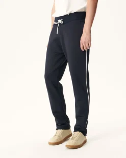 Kleding-JOTT Jogpant Homme En Coton Biologique Marine Freddie 104 Navy