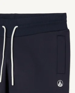 Kleding-JOTT Jogpant Homme En Coton Biologique Marine Freddie 104 Navy