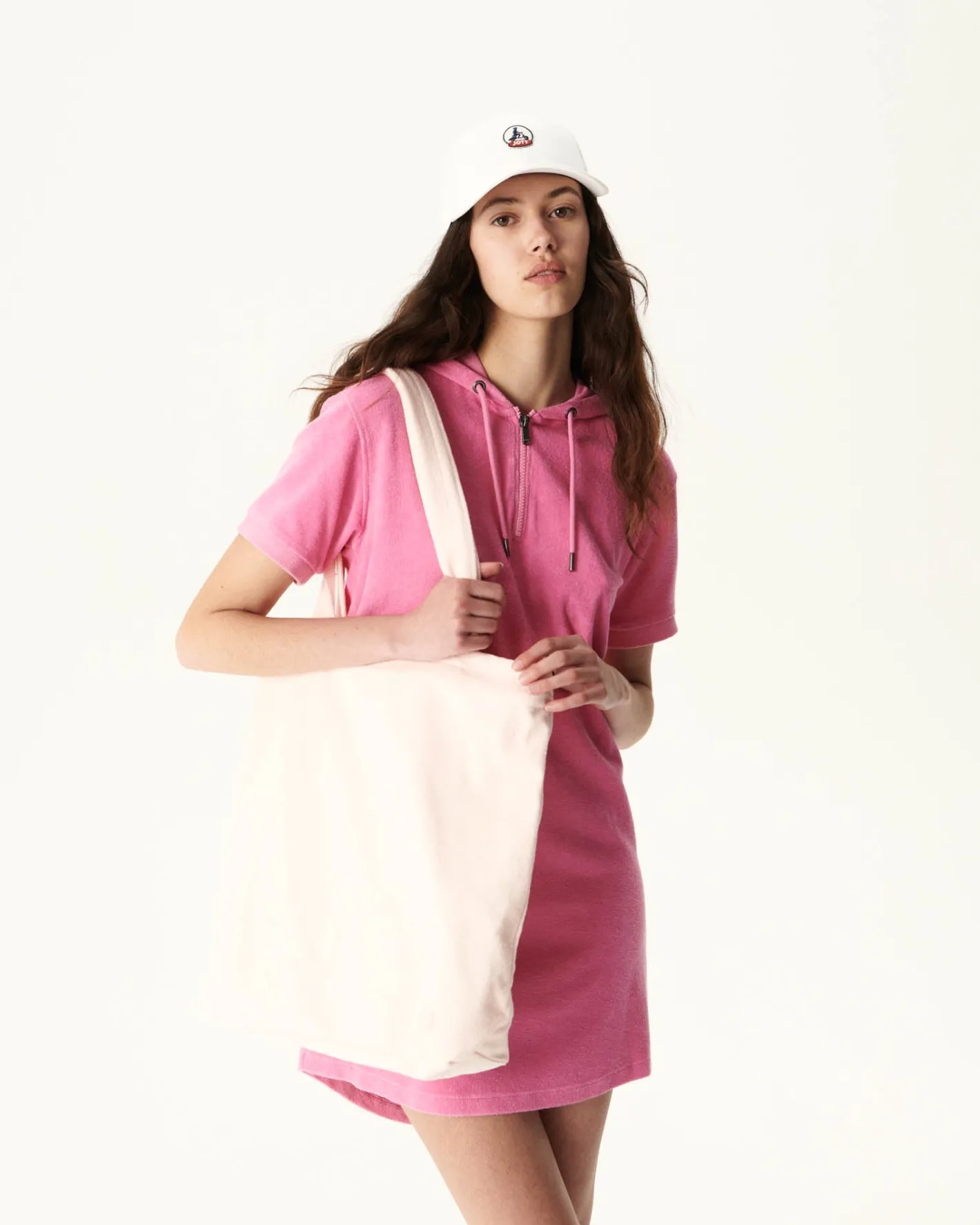 Tassen & Bagage-JOTT Maxi Tote-Bag Eponge Rose Clair Sand 463 Soft Pink