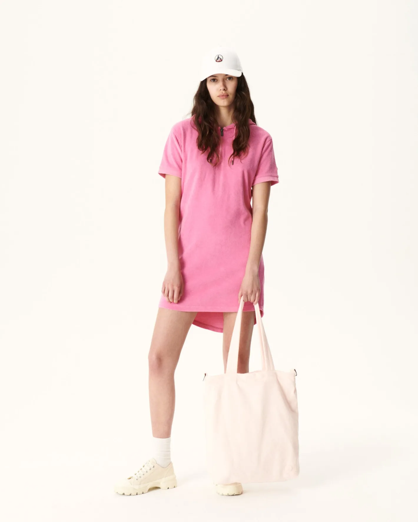 Tassen & Bagage-JOTT Maxi Tote-Bag Eponge Rose Clair Sand 463 Soft Pink