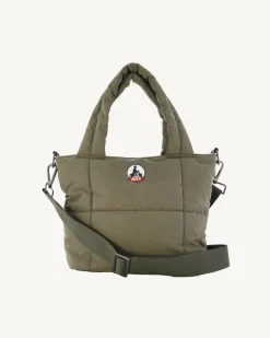 Tassen & Bagage-JOTT Mini Tote-Bag En Coton Gratte Army Nuna 255 Army