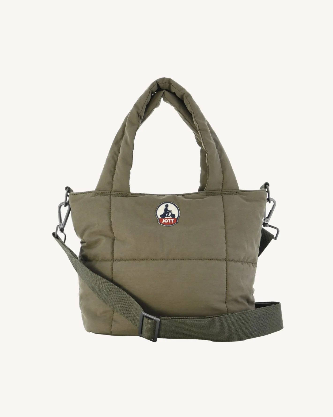 Tassen & Bagage-JOTT Mini Tote-Bag En Coton Gratte Army Nuna 255 Army