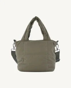 Tassen & Bagage-JOTT Mini Tote-Bag En Coton Gratte Army Nuna 255 Army