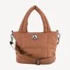 Tassen & Bagage-JOTT Mini Tote-Bag En Coton Gratte Camel Nuna 839 Camel