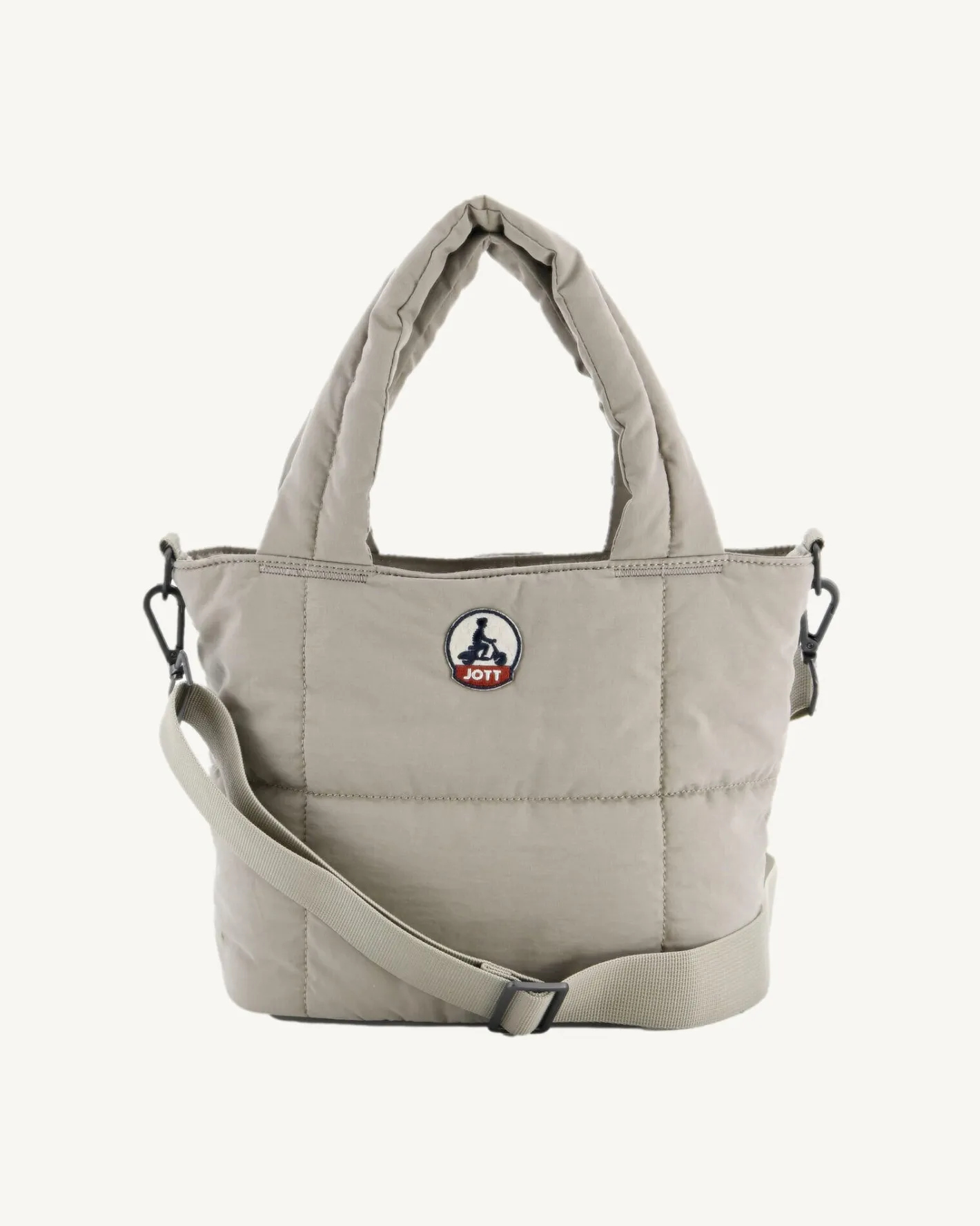 Tassen & Bagage-JOTT Mini Tote-Bag En Coton Gratte Beige Nuna 804 Beige