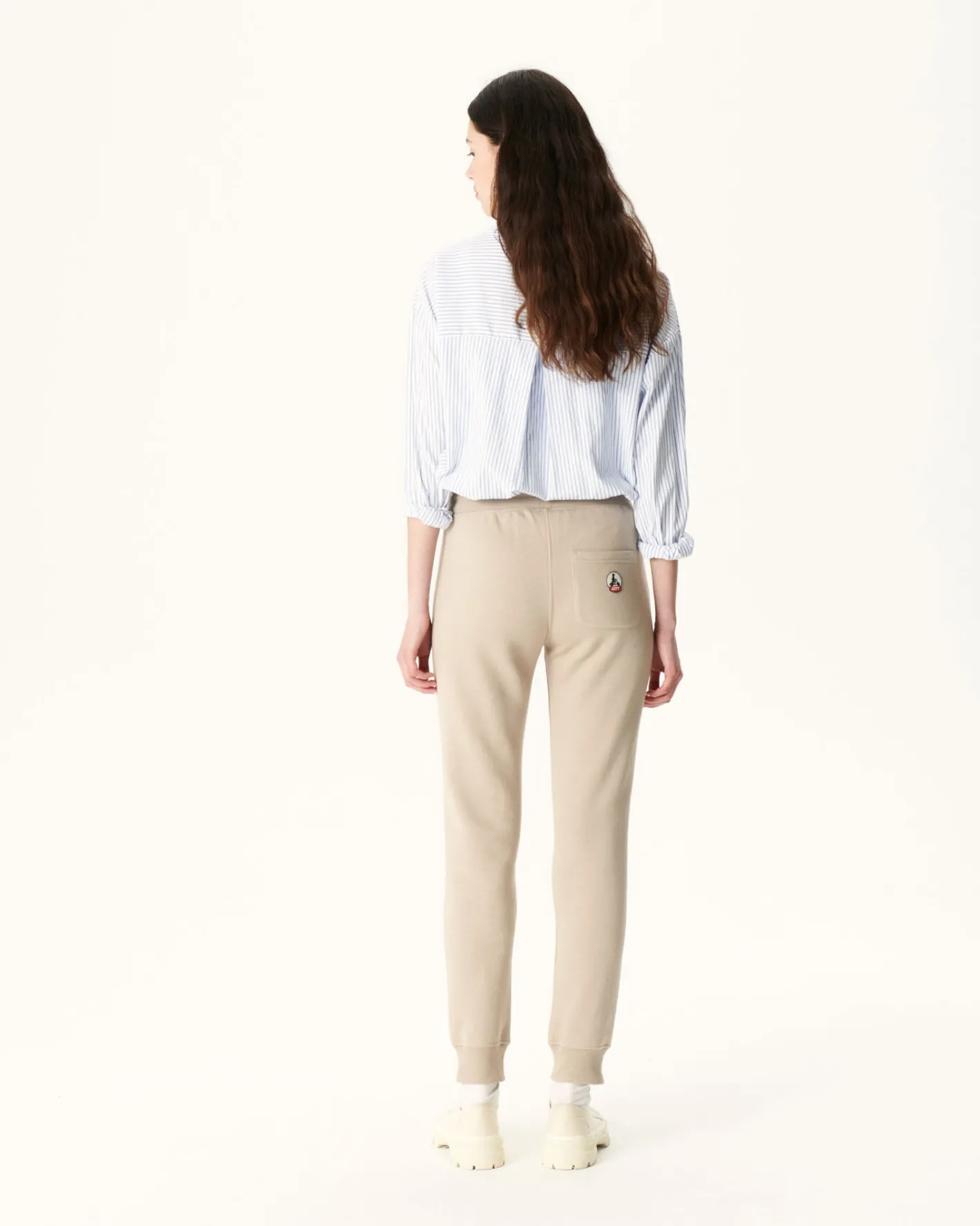 Kleding-JOTT Pantalon De Sport Femme En Coton Biologique Beige Valparaiso 804 Beige
