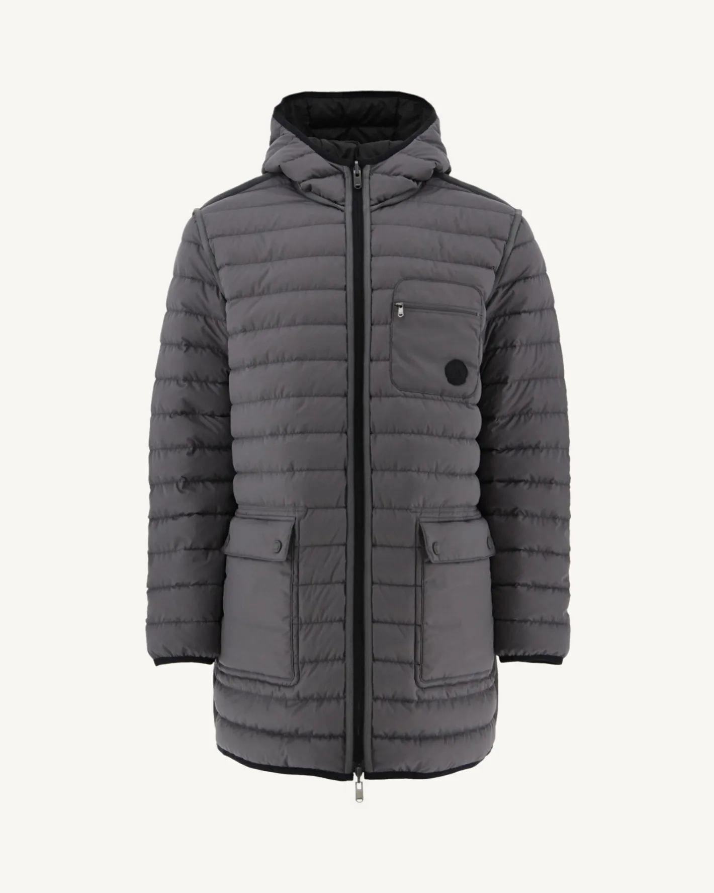 Donzen Jassen & Jacks-JOTT Parka Reversible A Capuche 5-En-1 Noir Gobi 999 Black