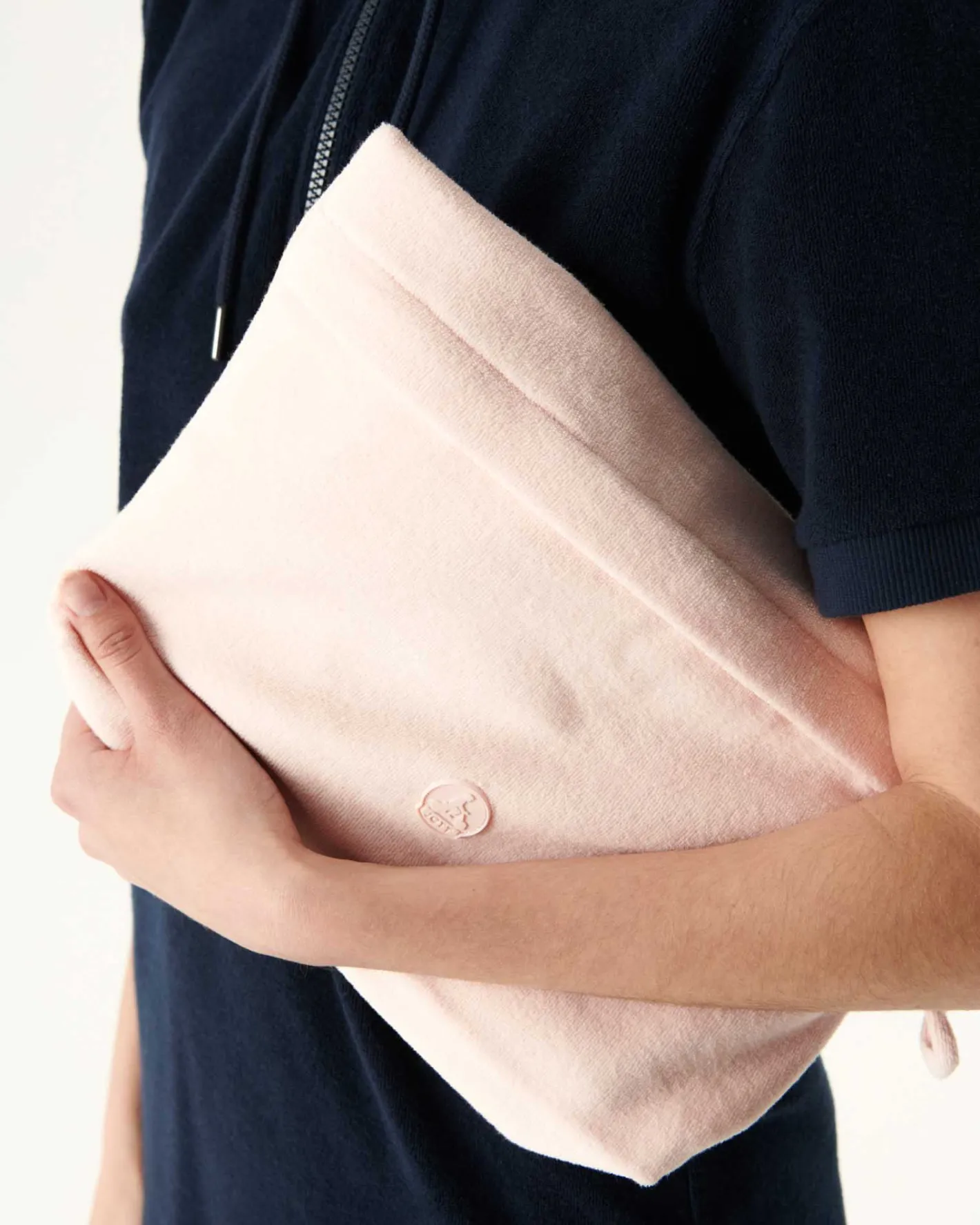 Tassen & Bagage-JOTT Petite Pochette Eponge Rose Clair Sea 463 Soft Pink