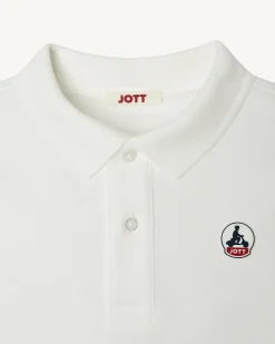 Kleding-JOTT Polo Enfant En Coton Biologique Blanc Salvador 901 Blanc