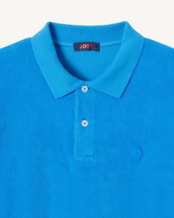 Kleding-JOTT Polo Eponge Azur Neil 183 Azure